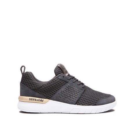 Supra Scissor Womens Low Tops Shoes Grey UK 57KFT